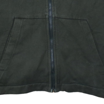 Mens UK Size M Nike Green Full Zip Hoodie