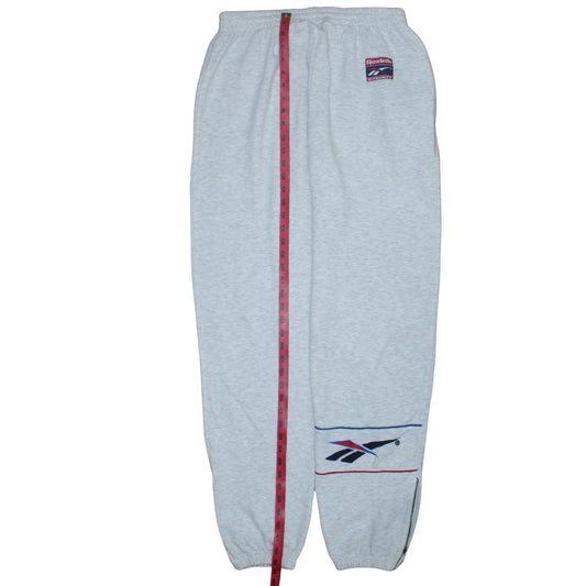 Mens UK Size M Reebok Regular Fit Sweatpants Grey Trousers