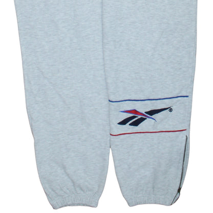 Mens UK Size M Reebok Regular Fit Sweatpants Grey Trousers
