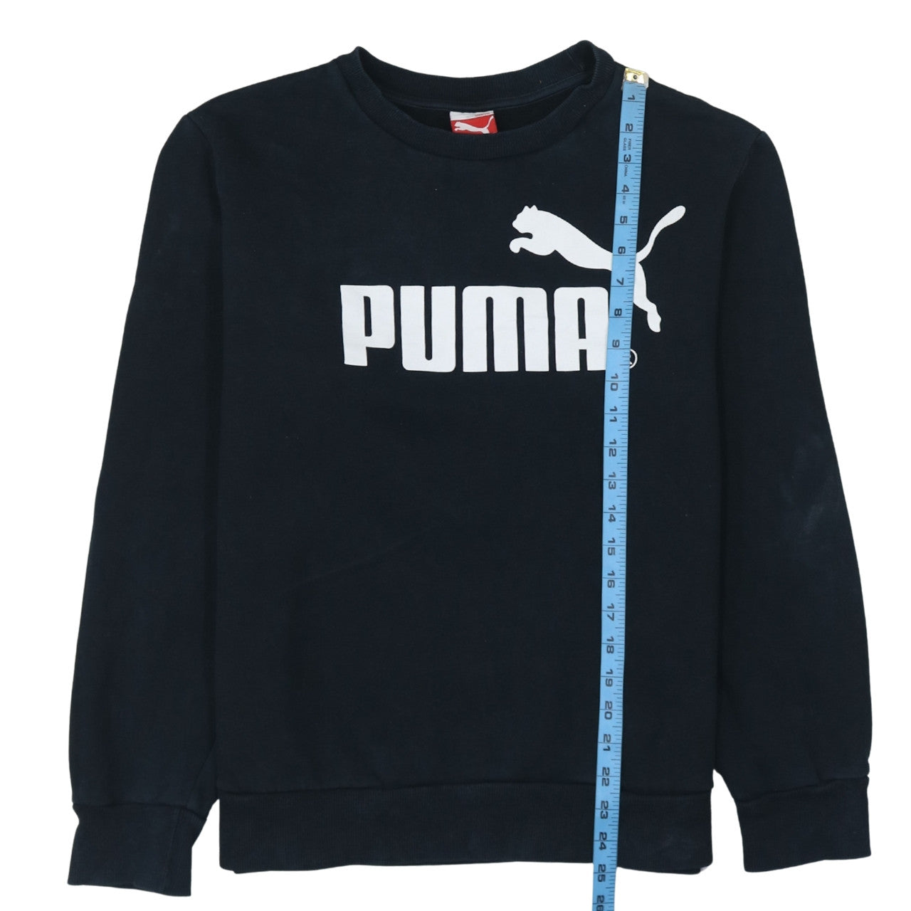 Mens UK Size L PUMA Black Pullover Sweatshirt