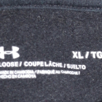 Mens UK Size XL Under armour Black Pullover Hoodie
