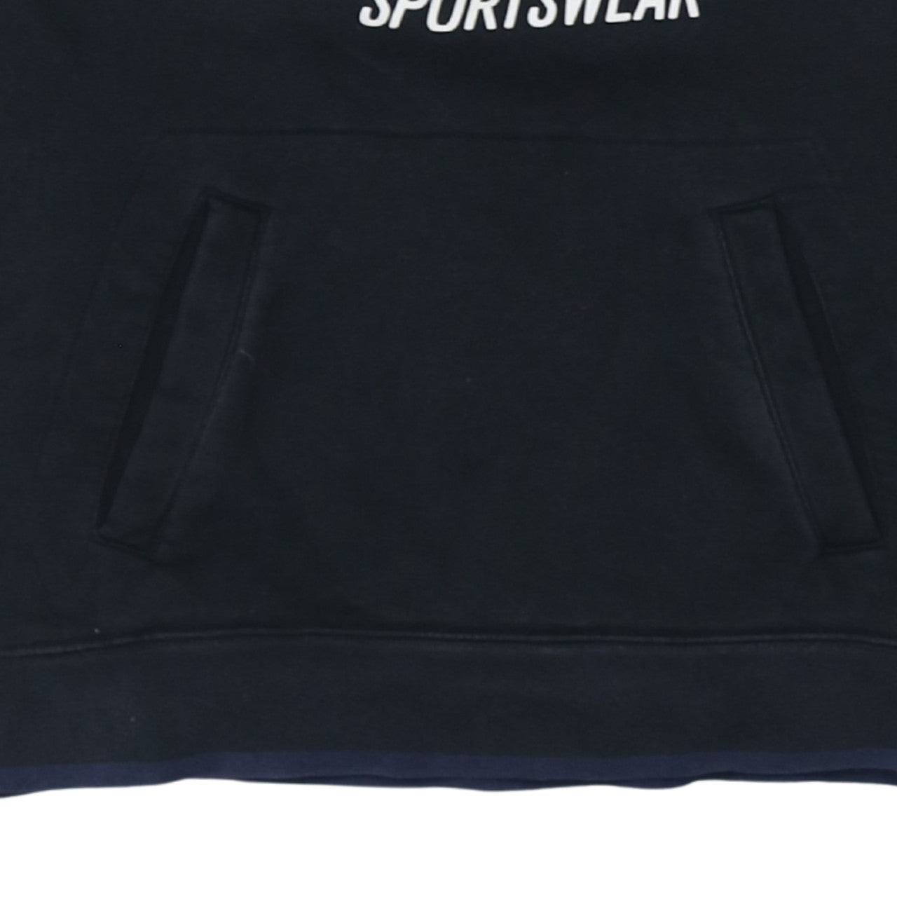 Mens UK Size S Nike Black 1/4 Zip Sweatshirt
