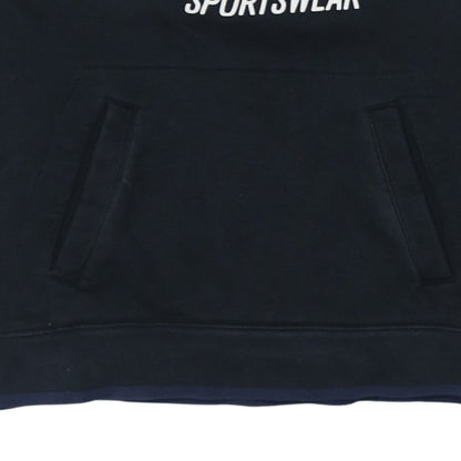 Mens UK Size S Nike Black 1/4 Zip Sweatshirt