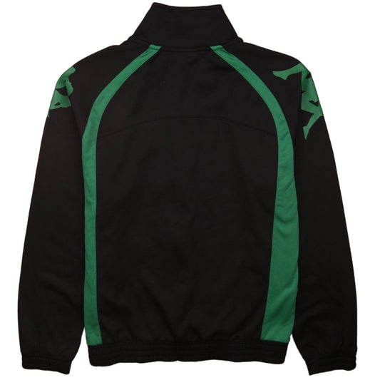 Boys UK Size 14 Years Kappa Black Full Zip Hoodie