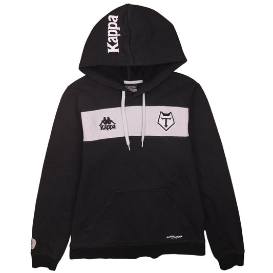 Mens UK Size M Kappa Black Pullover Hoodie