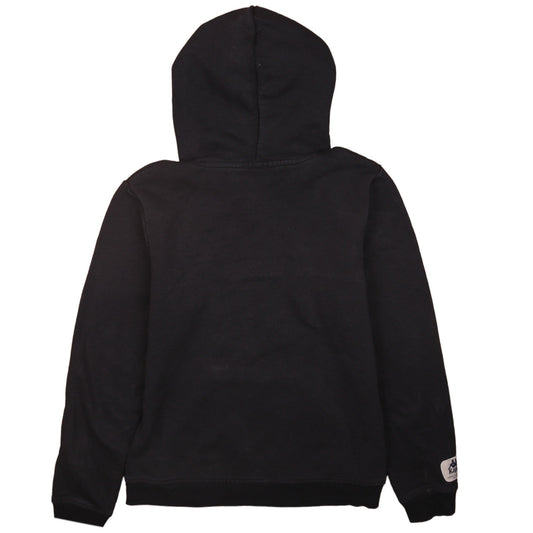Mens UK Size M Kappa Black Pullover Hoodie