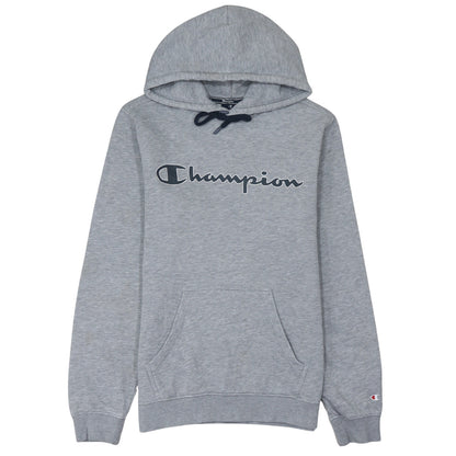 Mens UK Size S Champion Grey Pullover Hoodie