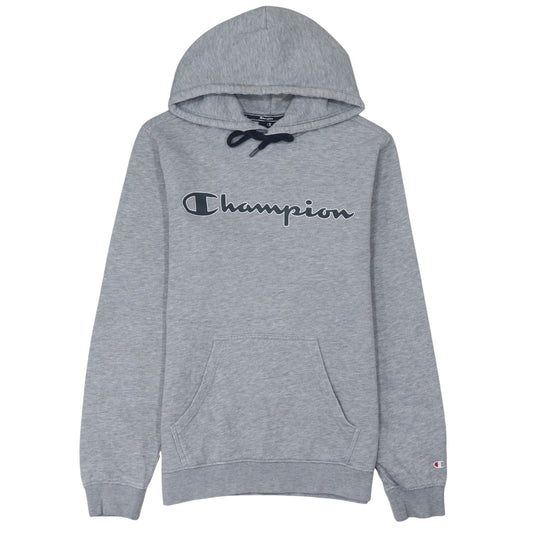 Mens UK Size S Champion Grey Pullover Hoodie