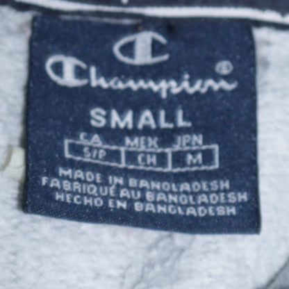 Mens UK Size S Champion Grey Pullover Hoodie