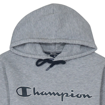 Mens UK Size S Champion Grey Pullover Hoodie