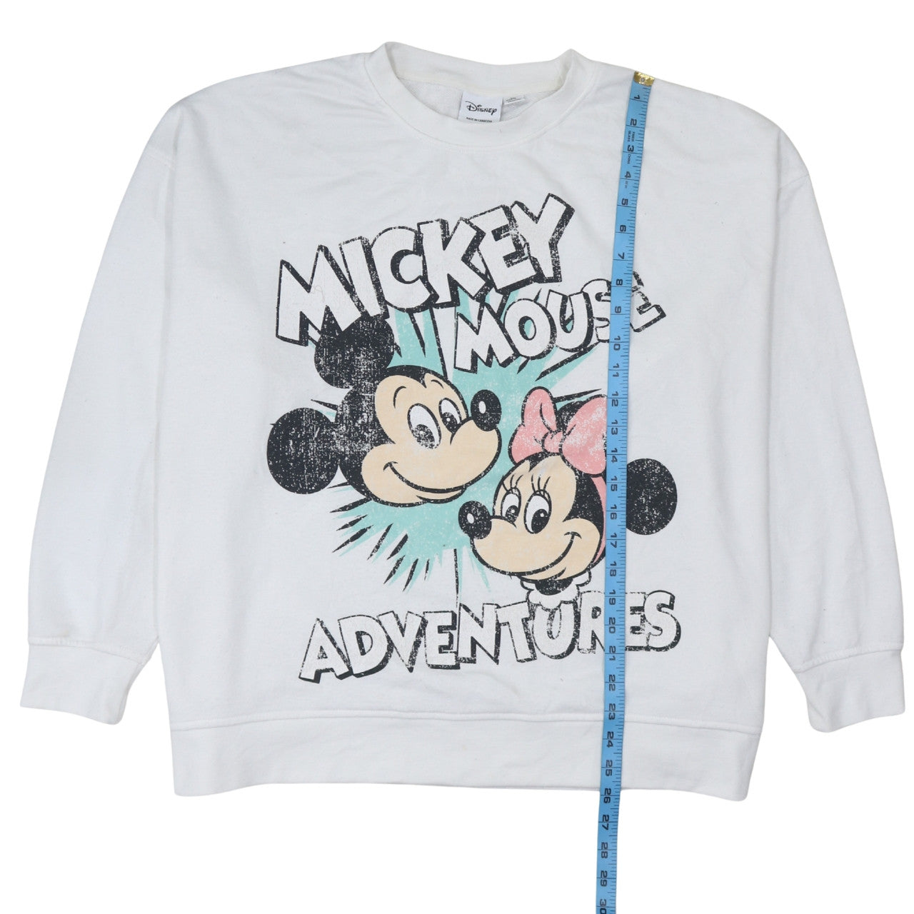 Womens UK Size 2XL Disney White Pullover Sweatshirt