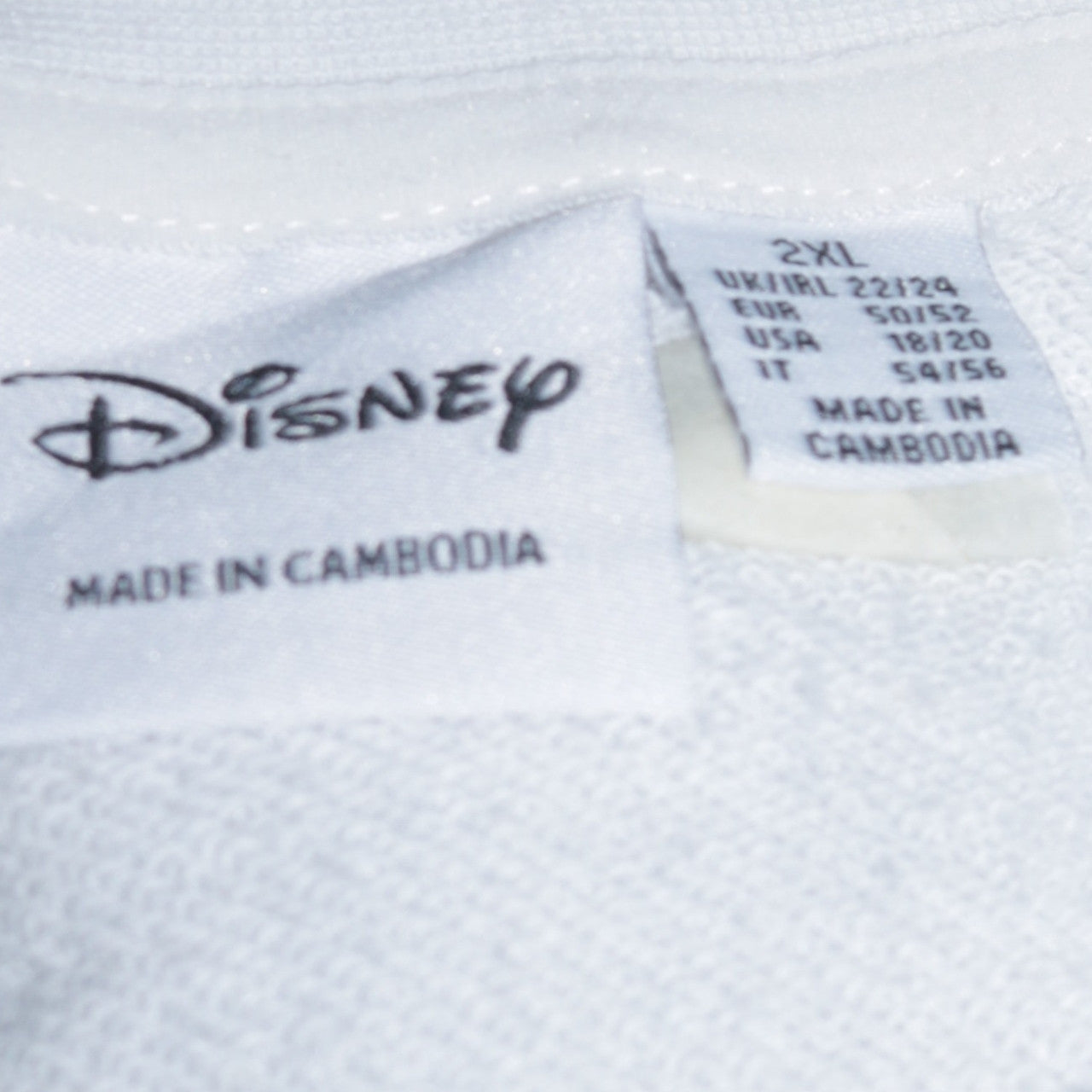Womens UK Size 2XL Disney White Pullover Sweatshirt