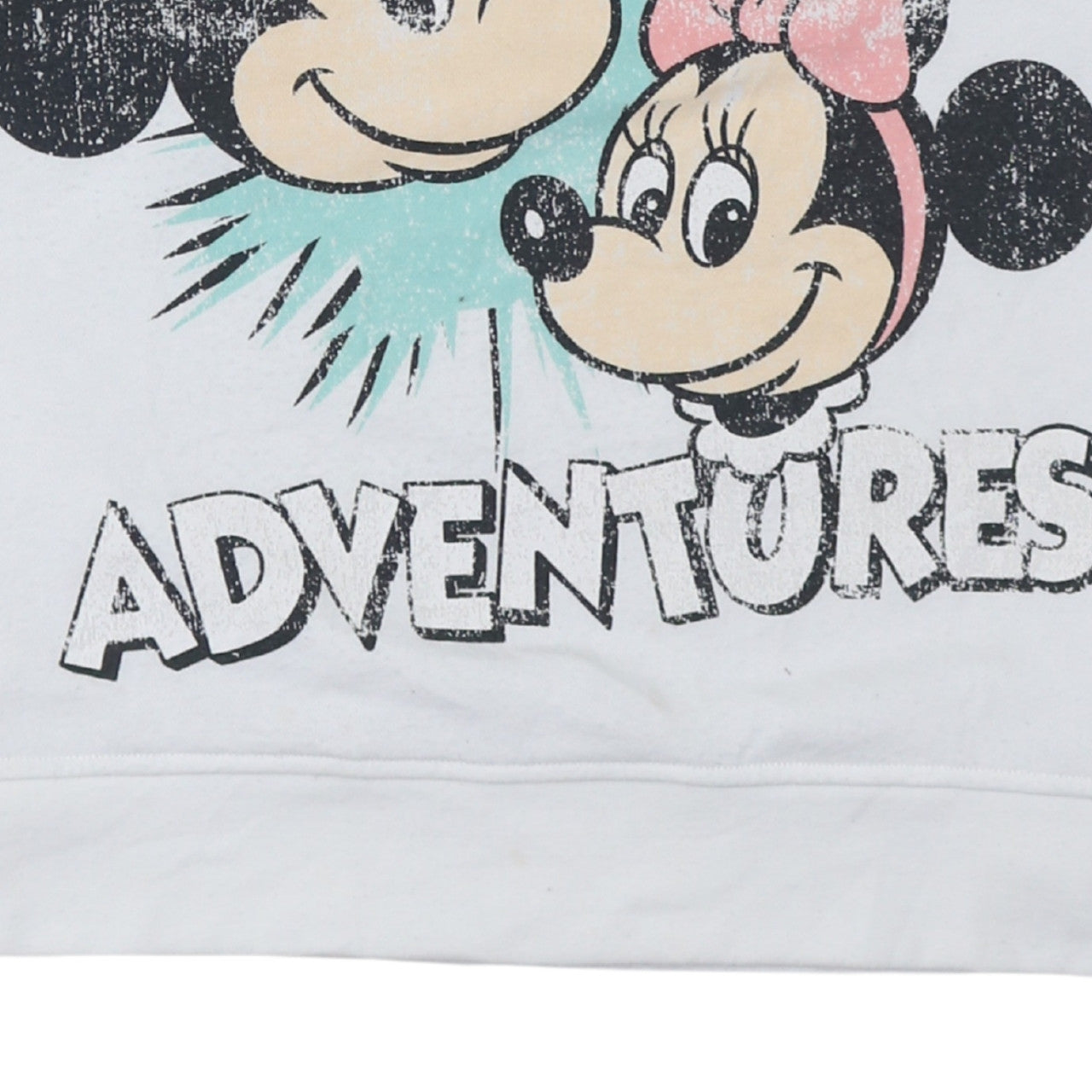 Womens UK Size 2XL Disney White Pullover Sweatshirt