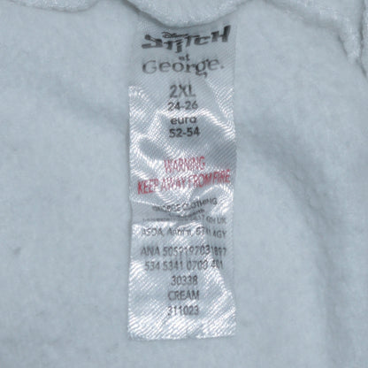 Womens UK Size 2XL George Ivory Pullover Sweatshirt