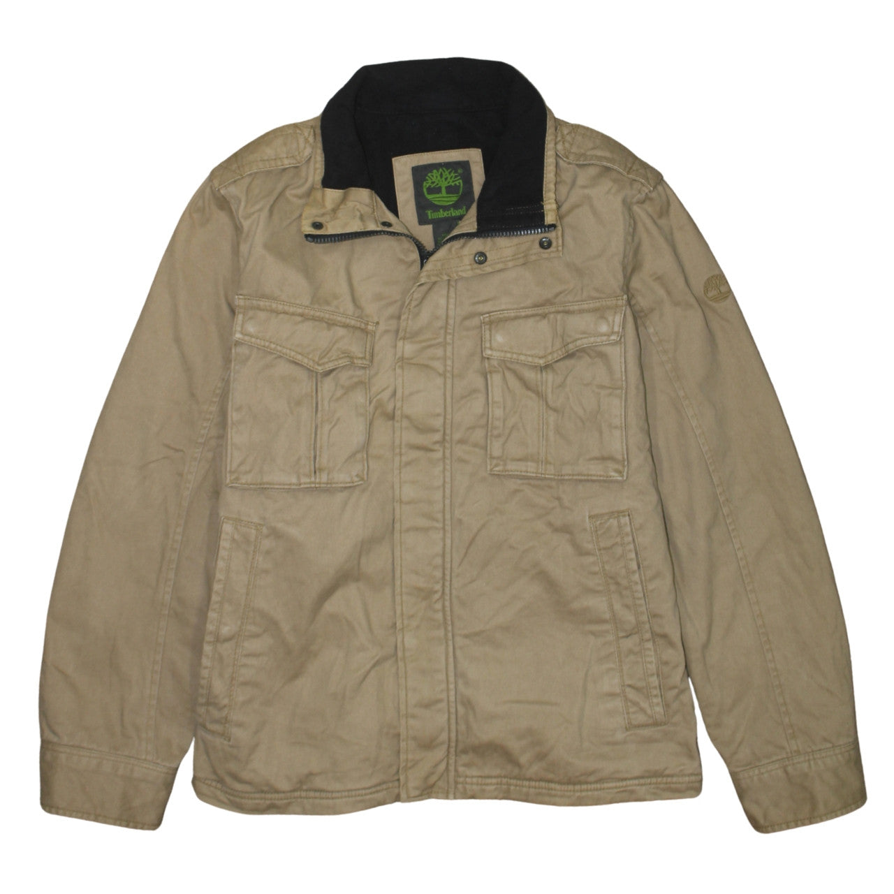 Mens UK Size S Timberland Beige Military Jacket