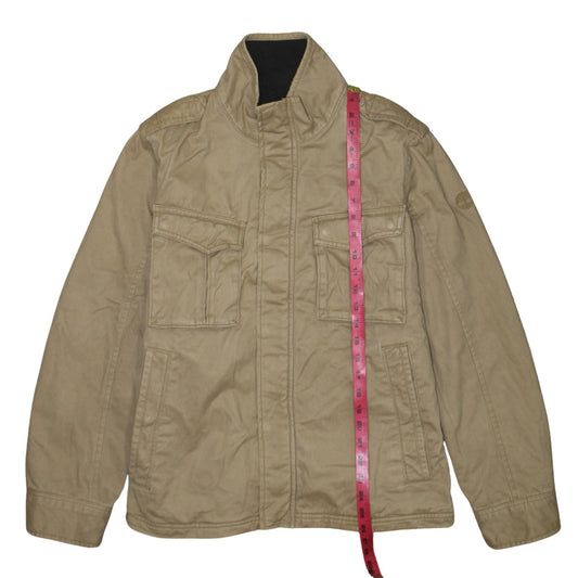 Mens UK Size S Timberland Beige Military Jacket
