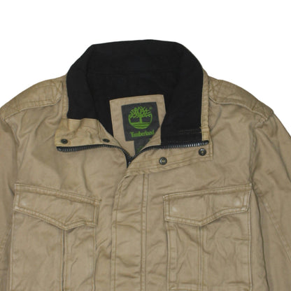 Mens UK Size S Timberland Beige Military Jacket