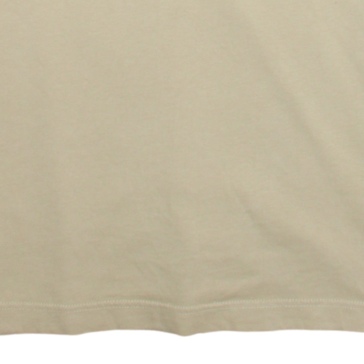 Puma Men Beige Black Long Sleeve Logo Crew Neck Cotton T-Shirt L