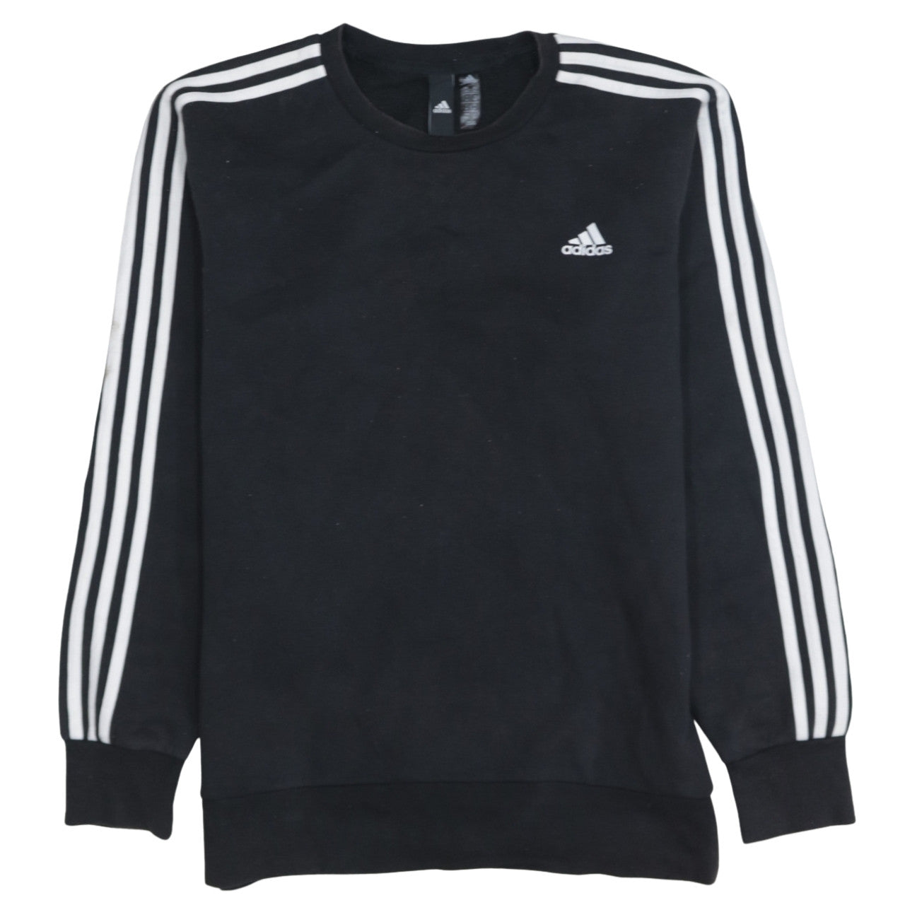 Mens UK Size M adidas Black Pullover Sweatshirt