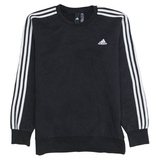 Mens UK Size M adidas Black Pullover Sweatshirt
