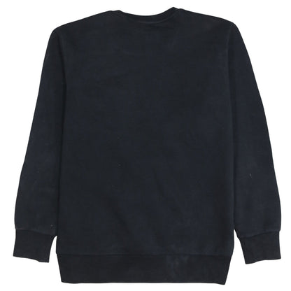 Mens UK Size M adidas Black Pullover Sweatshirt