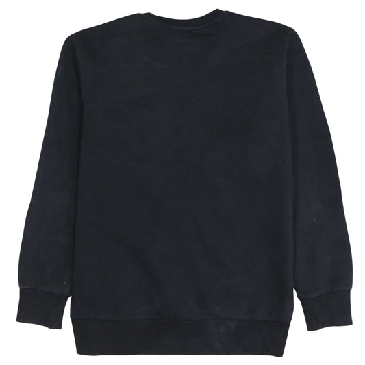Mens UK Size M adidas Black Pullover Sweatshirt