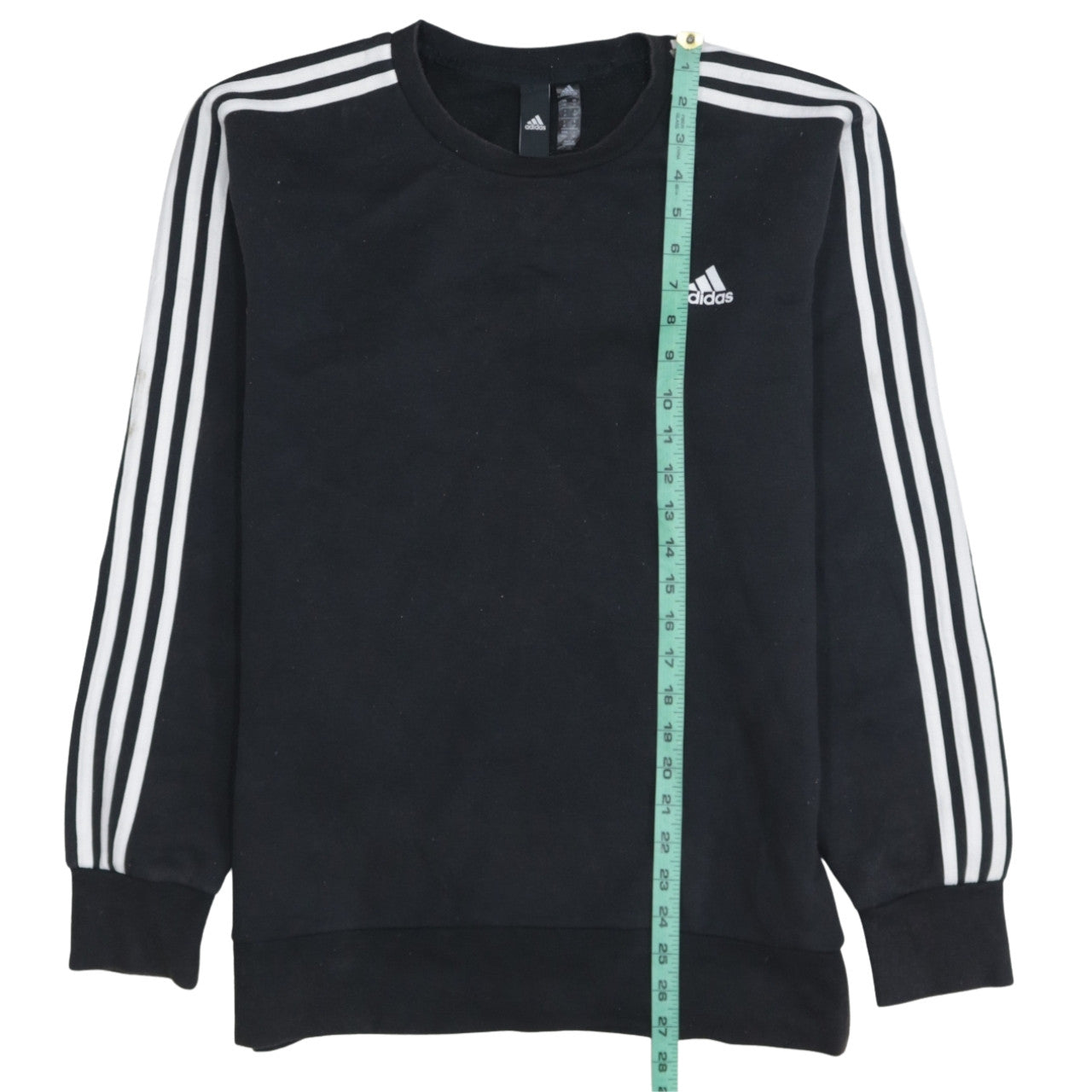 Mens UK Size M adidas Black Pullover Sweatshirt