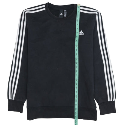 Mens UK Size M adidas Black Pullover Sweatshirt