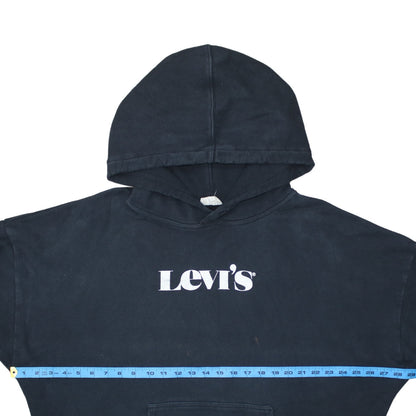 Womens UK Size L Levi's Black Pullover Hoodie