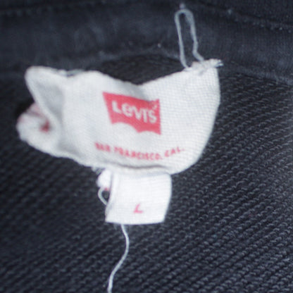 Womens UK Size L Levi's Black Pullover Hoodie