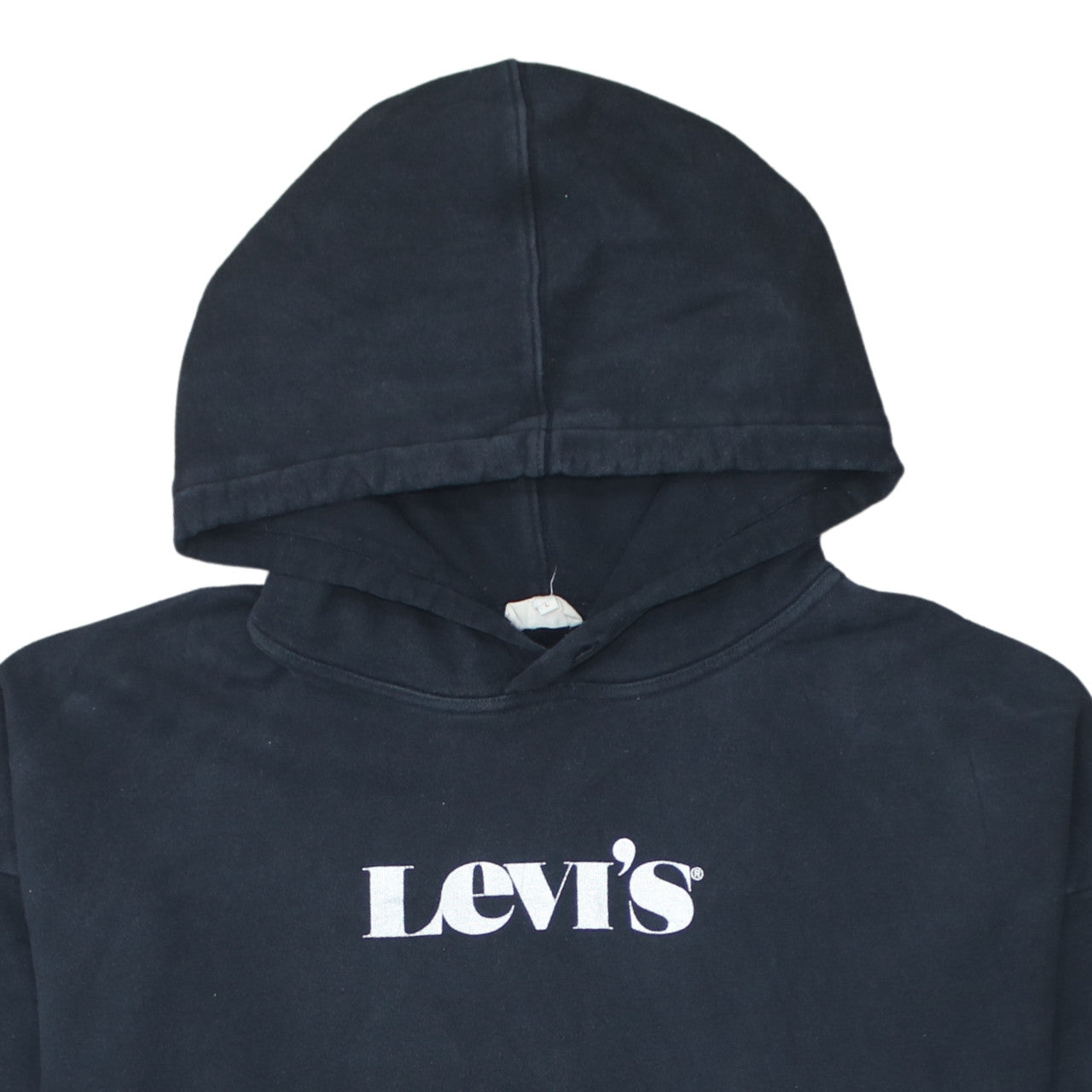 Womens UK Size L Levi's Black Pullover Hoodie