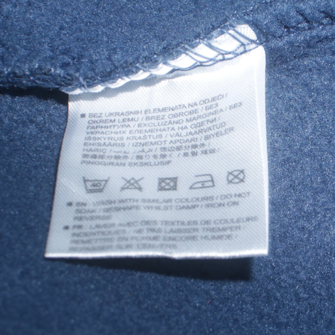 Mens UK Size S Umbro Blue Full Zip Hoodie