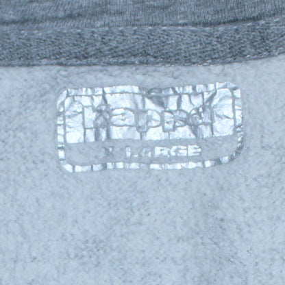 Mens UK Size XL Kappa Grey Full Zip Hoodie