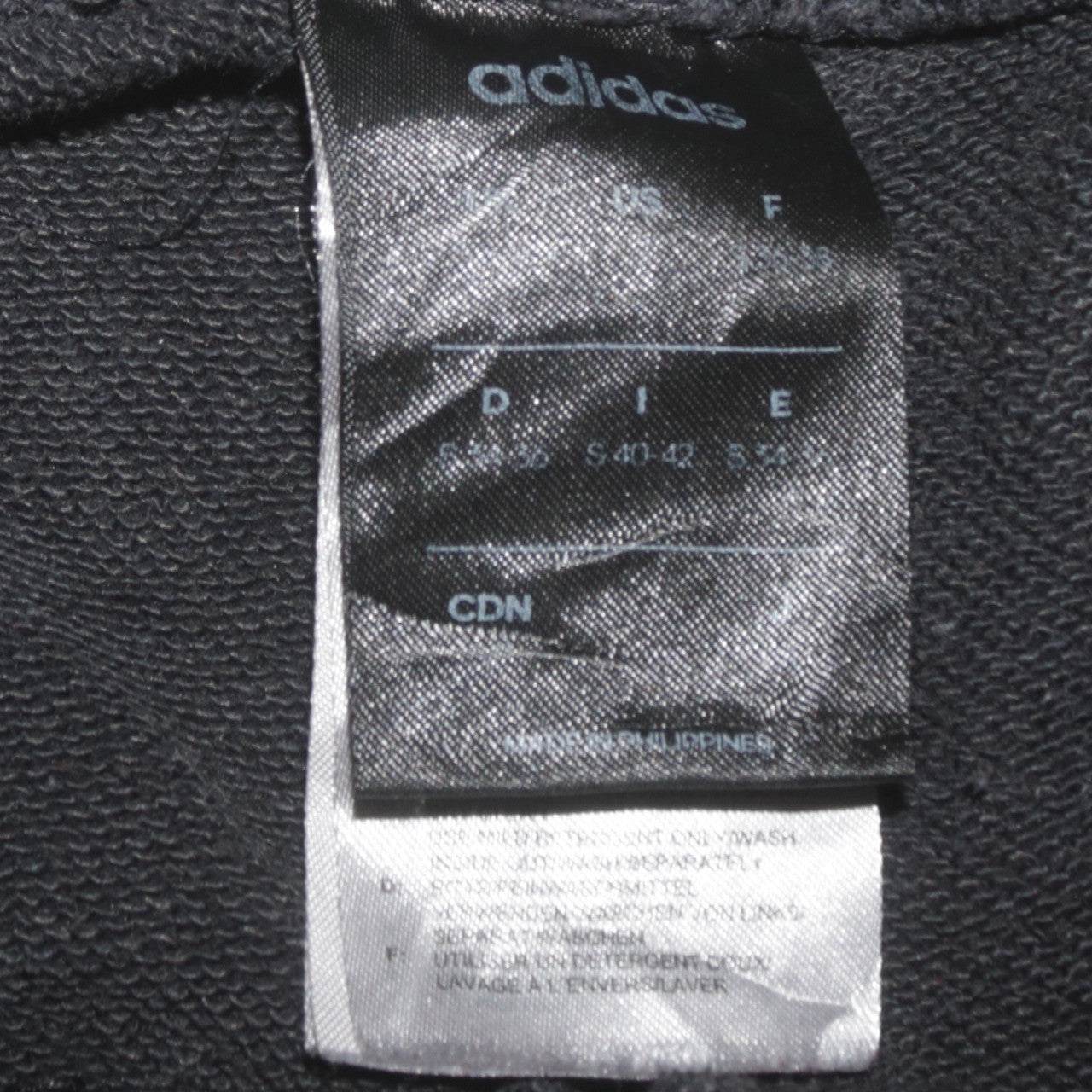 Womens UK Size S adidas Regular Fit Jogger Black Trousers