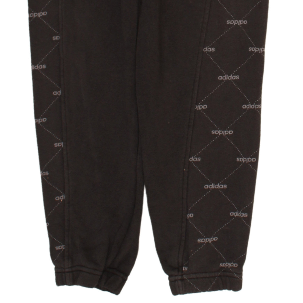Womens UK Size S adidas Regular Fit Jogger Black Trousers