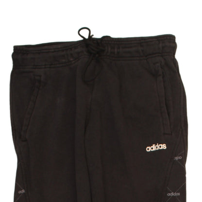 Womens UK Size S adidas Regular Fit Jogger Black Trousers