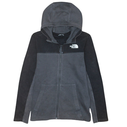Boys UK Size L The North Face Black Full Zip Hoodie