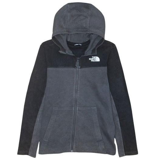 Boys UK Size L The North Face Black Full Zip Hoodie