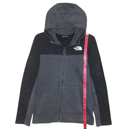 Boys UK Size L The North Face Black Full Zip Hoodie
