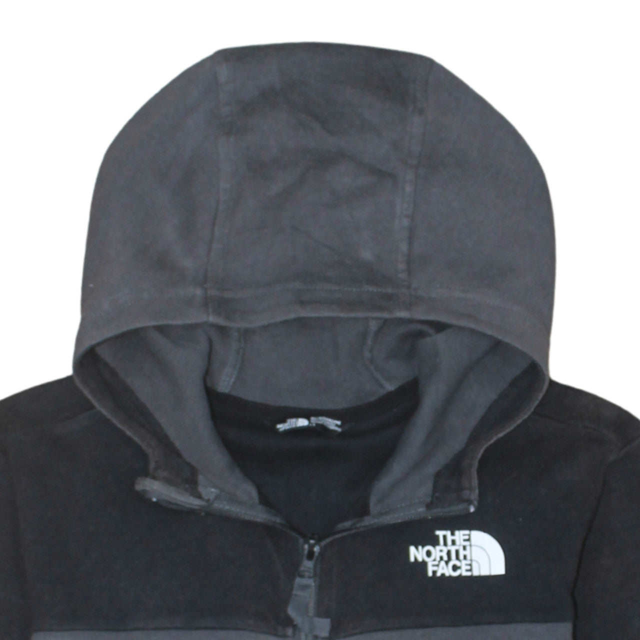 Boys UK Size L The North Face Black Full Zip Hoodie