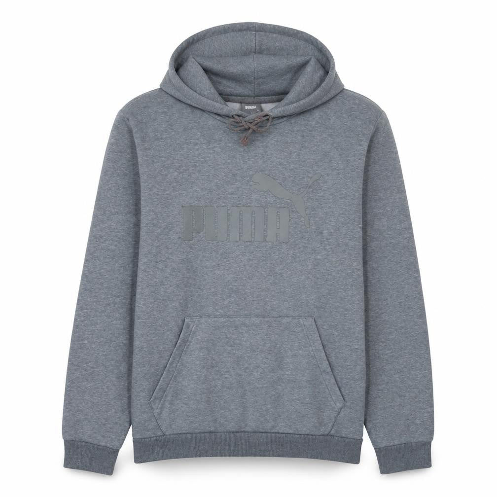Mens UK Size L PUMA Grey Pullover Hoodie