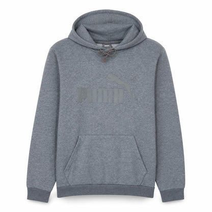Mens UK Size L PUMA Grey Pullover Hoodie