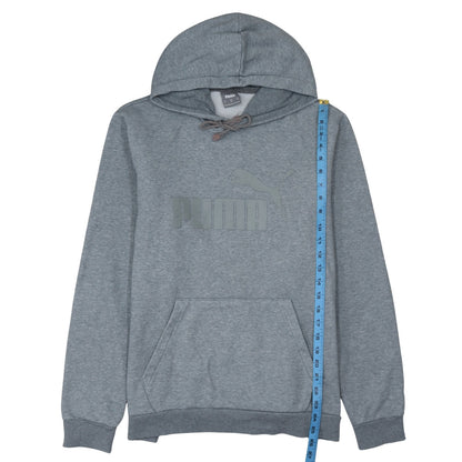 Mens UK Size L PUMA Grey Pullover Hoodie