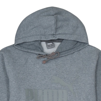 Mens UK Size L PUMA Grey Pullover Hoodie