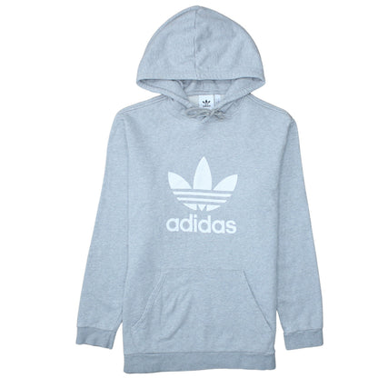 Mens UK Size L adidas Grey Pullover Hoodie