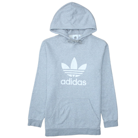 Mens UK Size L adidas Grey Pullover Hoodie