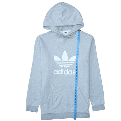 Mens UK Size L adidas Grey Pullover Hoodie