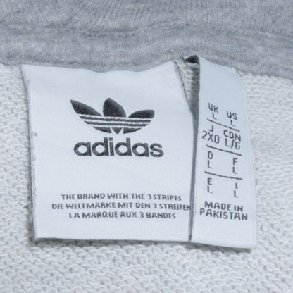 Mens UK Size L adidas Grey Pullover Hoodie