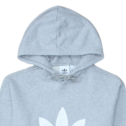 Mens UK Size L adidas Grey Pullover Hoodie