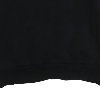 Mens UK Size M Diesel Black Pullover Hoodie